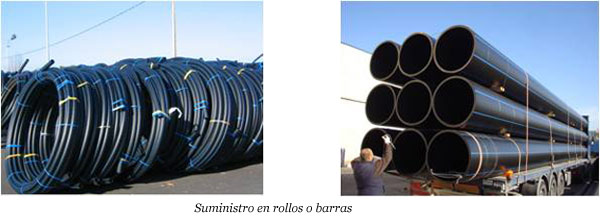 Tubos de pe para conducción de agua a presión. Histórico de normas 5 3C