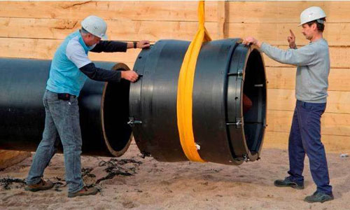 Accesorios electrosoldables para tubos de pe de gran diámetro 4 9A