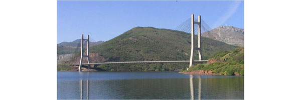 3 puentes atirantados protegidos con vainas de polietileno (pe) 5 39B