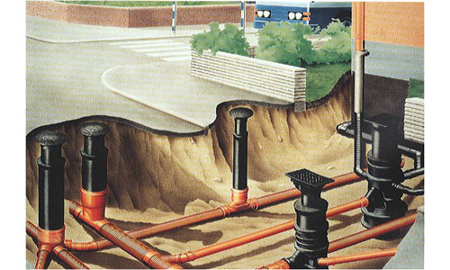 Alcantarillado urbano. Red de saneamiento de aguas residuales 4 69Aa