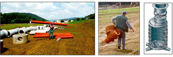 Alcantarillado urbano. Red de saneamiento de aguas residuales 6 69B