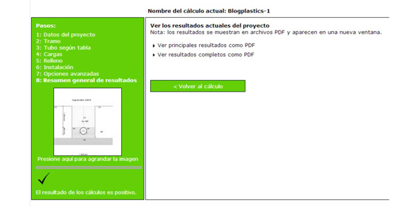 Programa asetub-pe para el cálculo mecánico de tuberías a presión 5 88B