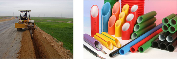 Conductos y subconductos para telecomunicaciones 5 104C