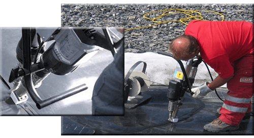 Extrusion geomembrana Extrusion Geomembrana