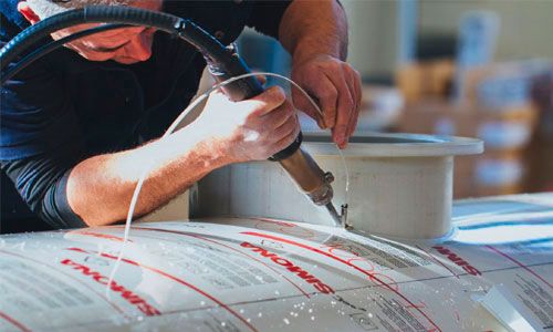 Reparación De Un Depósito De Polietileno