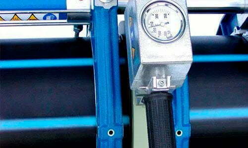 Componentes y descripción de una maquina para soldar a tope 7 Espejo Calefactor 1