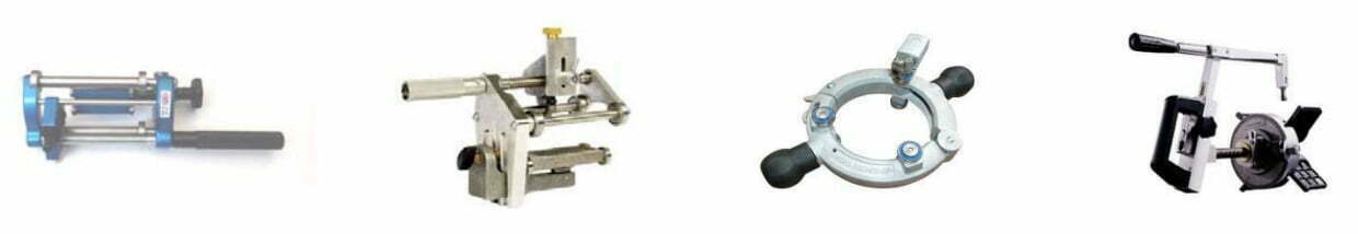 Preparación y raspado de los tubos para la soldadura por electrofusión 6 Herramientas Raspado Electrofusion 1