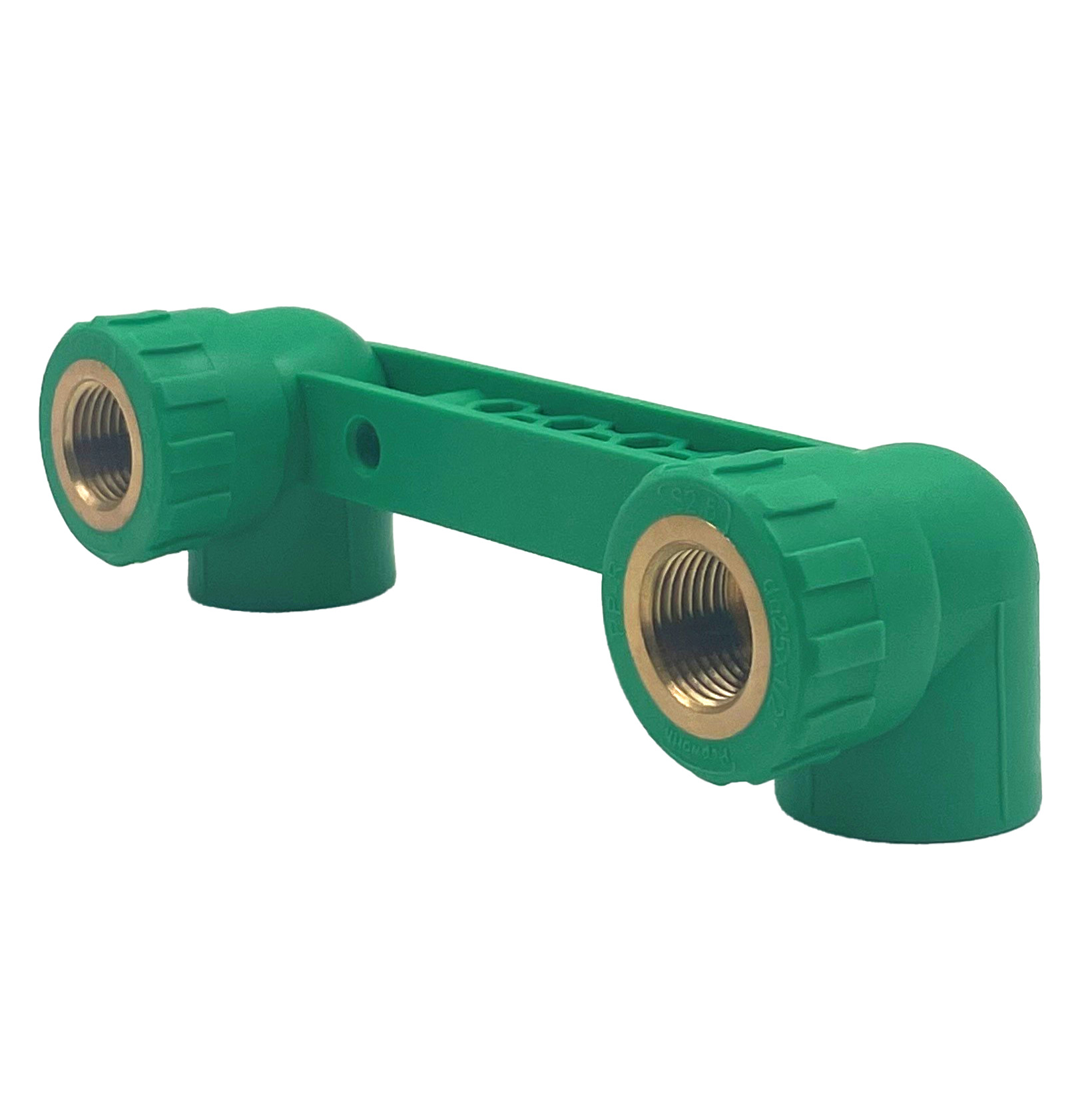 Codo 90 Rosca Hembra Pared Doble